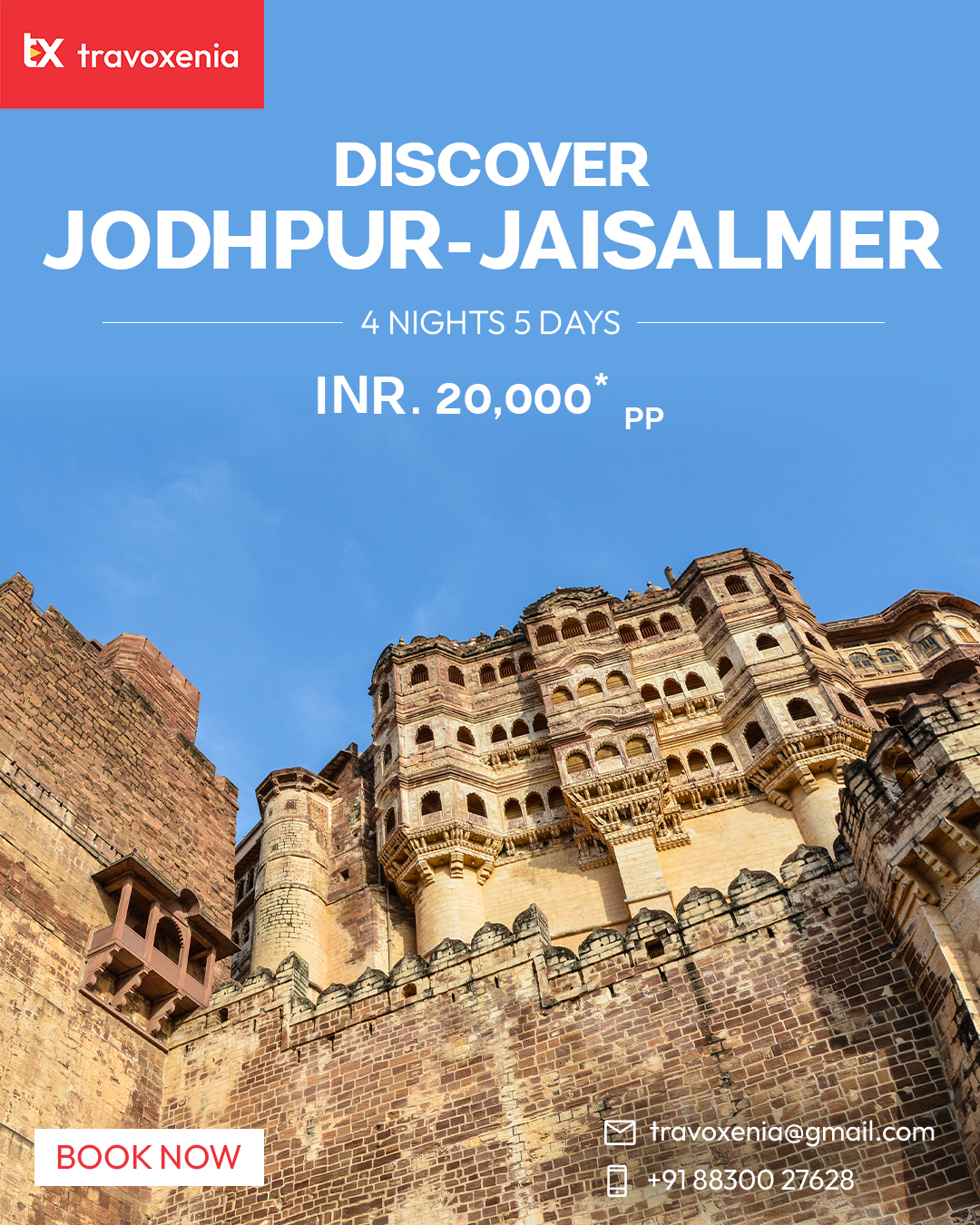 JODHPUR - JAISALMER 4N5D