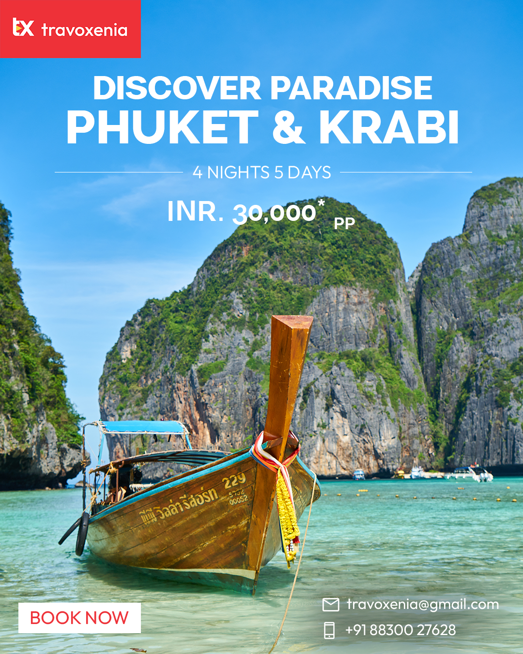 PHUKET-KRABI 4N5D